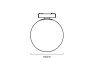 Track Moon Ball Z3057-6.OP.CCT.BK 48V 6W WIFI