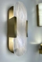 Wall light Lazata W1 Alabaster Spanish Marble G9 BRS