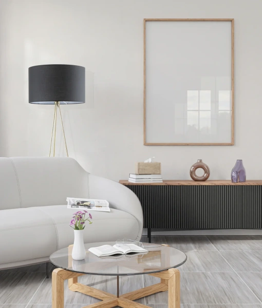 Floor lamp JAMBES-F1 E27 BLK