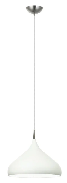 Pendant lamp ZARA10A E27 white
