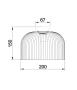Ceiling light Batten VINTAJ2 DIY E27