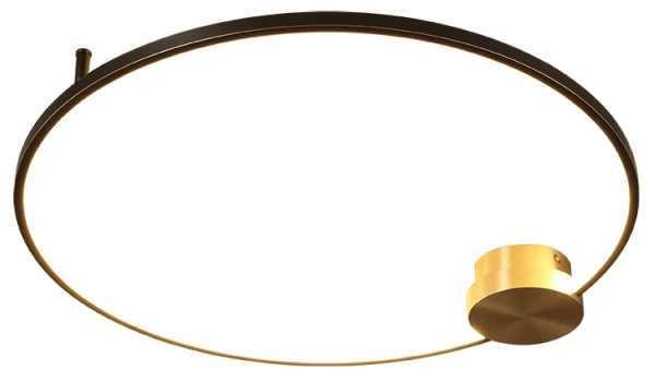 Ceiling wall lamp Aura C60 BK
