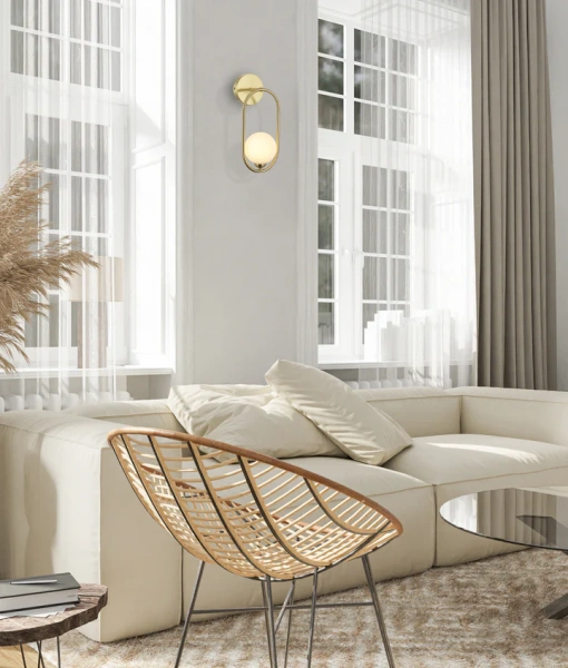 Wall light ARO1 IP20 G9 GLD