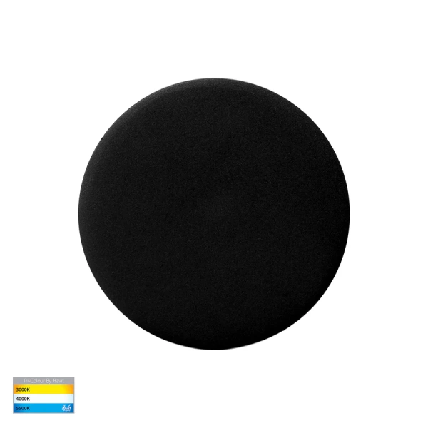 Wall light Halo TRI Colour LED 7W BLK