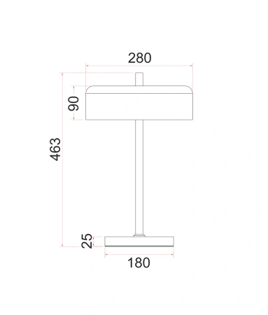 Table lamp KELLO-T1 E27 Cream