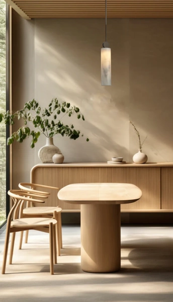 Pendant lamp Oria Marble H45 BLK