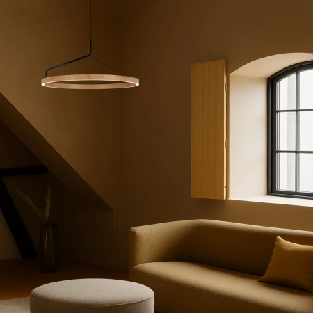Pendant lamp TRUVON D60 BLK