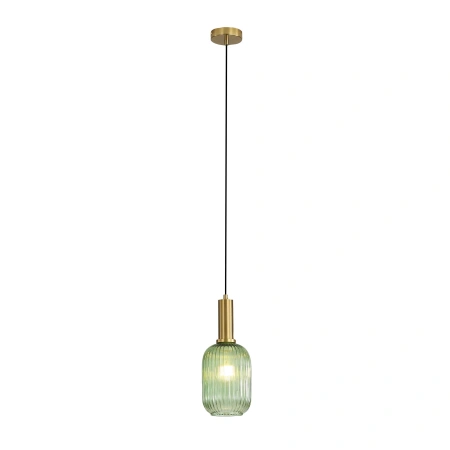 Single pendant LUXE.130 GREEN E27