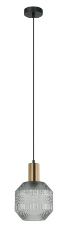 Pendant lamp MARACA1 E27 brass