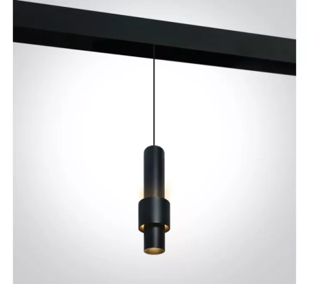 Track tube pendant Z2015-12.24.30.BK 48V LED 12W