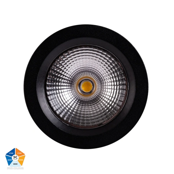 Recessed downlight Ora BLK 5CCT Fixed LED 13W IP54