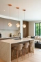 Pendant lamp Saturn LED 6W CCT Dim D18 Rose Gold remote