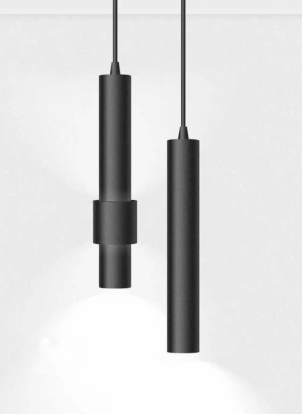 Track tube pendant Z2016-12.24.30.BK 48V LED 12W