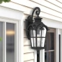 Wall light Shelton E27 H630 BLK