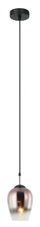 Pendant lamp VINUM2 E27 black