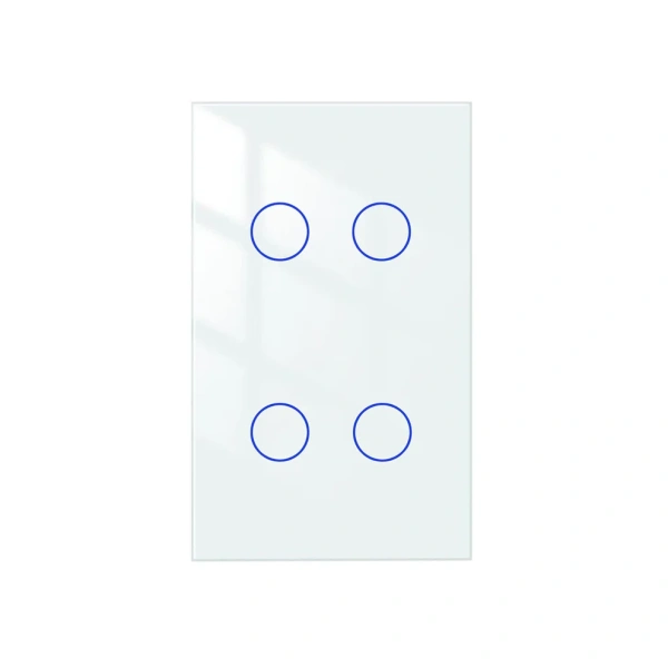 Wall Switch 4 Gang Zigbee Wifi BLK