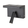 Wall lamp CHARGE-01 Wireless charger BLK