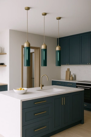 Pendant lamp Floret P GN Display