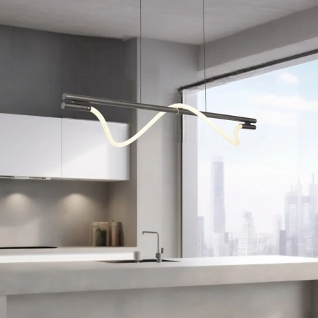 Pendant lamp Taft 120 LED 30W 3K GR