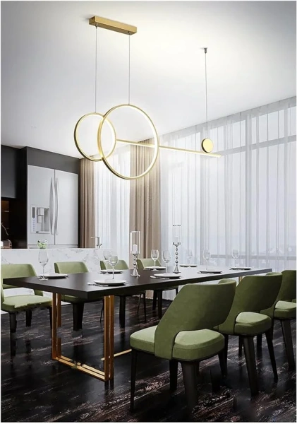 Pendant lamp BICI-3 GOLD