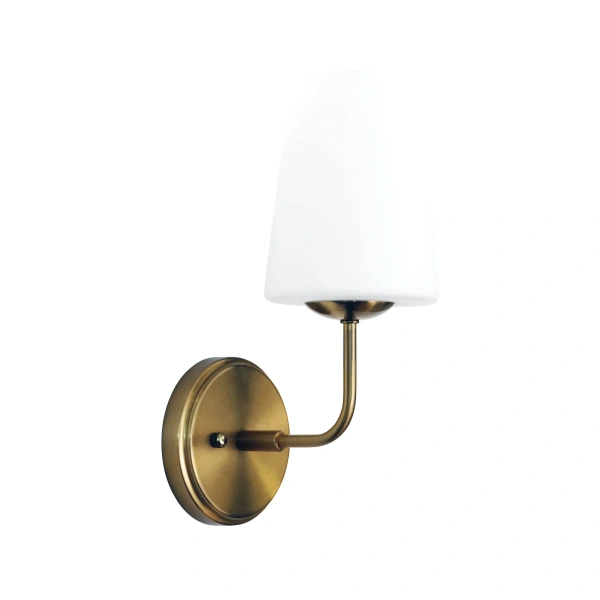 Wall light HOPLEY E27 Satin BRS