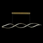 Pendant lamp Kingston LED 50W 3CCT L150 GLD