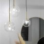 Pendant lamp Equinoxe SP1 D20 LED G4 2W BRS