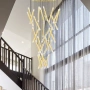 Pendant lamp MILAZO 60x1.5w LED 3000K IP20 NON-DIM GLD