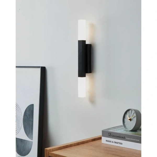 Wall light Alcudia BLK 2x4.5 Display