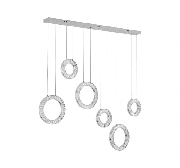 Pendant lamp LUNA 6 LED 80W CH