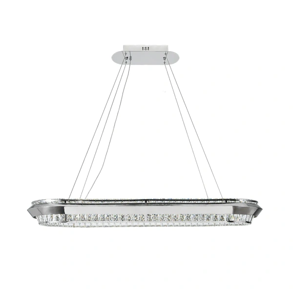 Pendant lamp Royal Crystal LED 60W CCT Dim L120 CHR remote