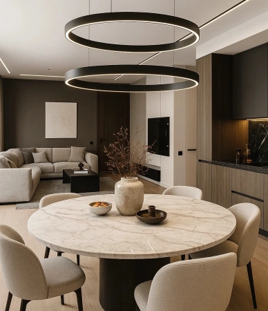 Pendant lamp Heli P80 BL