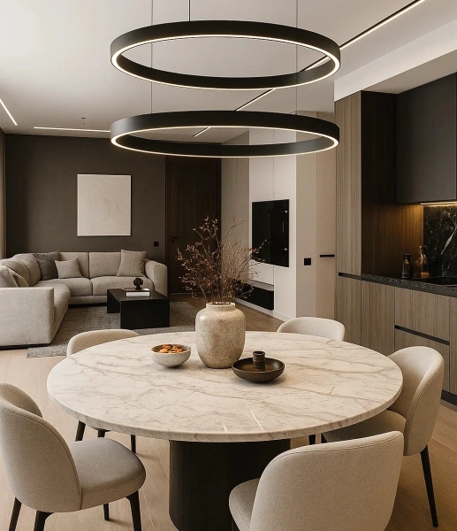 Pendant lamp Heli P80 BL