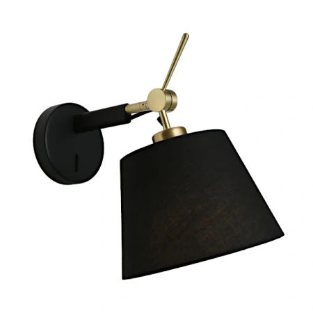 Wall Light Alsta 1LT Small BLK