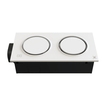 Exhaust fan Infinity 6-in-1 Premium Bathroom Heater 3CCT 12W LED WHT
