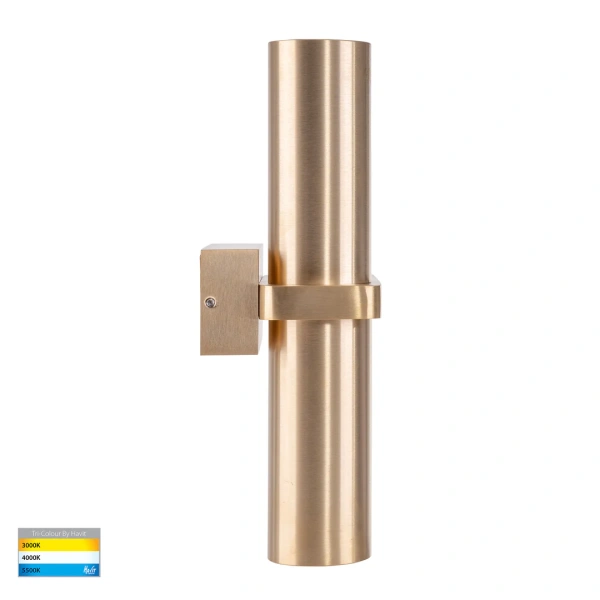 Wall light Luz Solid Brass 3CCT Up-Down HV10592T IP65