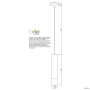 Single pendant TIG GU10 BLACK