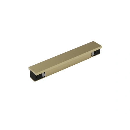 Surface track MUSE straight connector 48V Brass