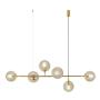 Pendant lamp Ivy 6lt E27 L125 GLD