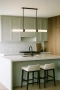 Pendant lamp MADISON Spanish Marble LED 40W 3CCT L150 BLK