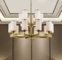 Pendant AHERN 15 Lights SOLID BRS