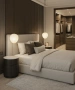 Pendant lamp Ateca P20 Alabaster Spanish Marble G9 BRS
