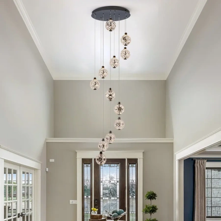 Pendant lamp ADRIANA 12 LED 80W GM Remote
