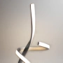 Table lamp Ainhoa Satin Chrome
