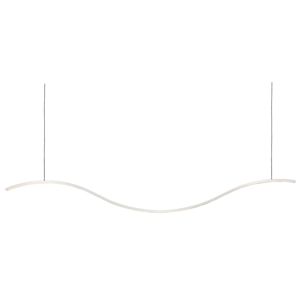 Pendant lamp Wave WHT 2500 LED 80W CCT Dim